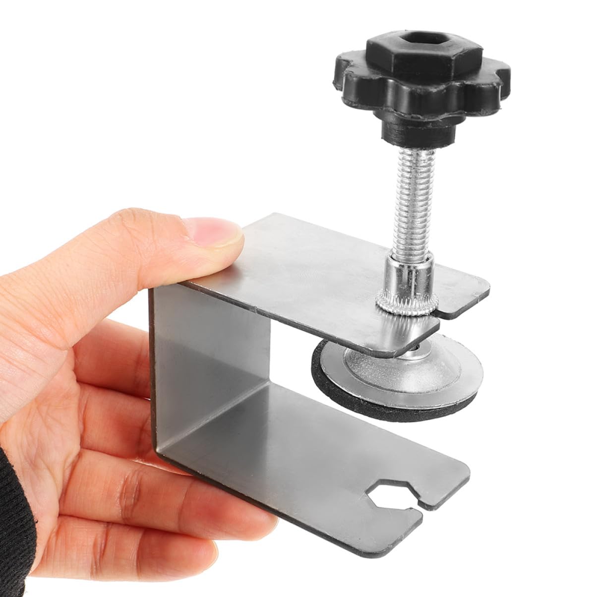 Morsetti di Fissaggio Cassetto 6 Pezzi in Acciaio Inox Argento