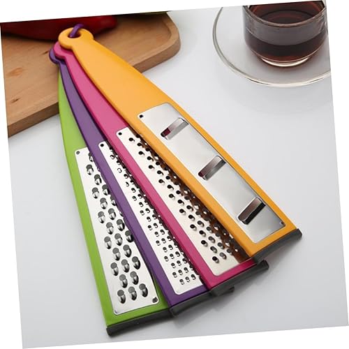 Miniatura 6 de Rallador de acero inoxidable multifuncional para cortar verduras con mango antideslizante para patatas, zanahorias, ajo, utensilios de cocina más
