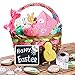 Chuangdi 200 Pieces Easter Bunny Stickers Emoji Bunny Face Stickers, Easter Stickers 1.5 Inch Adhesive Labels on 2 Rolls