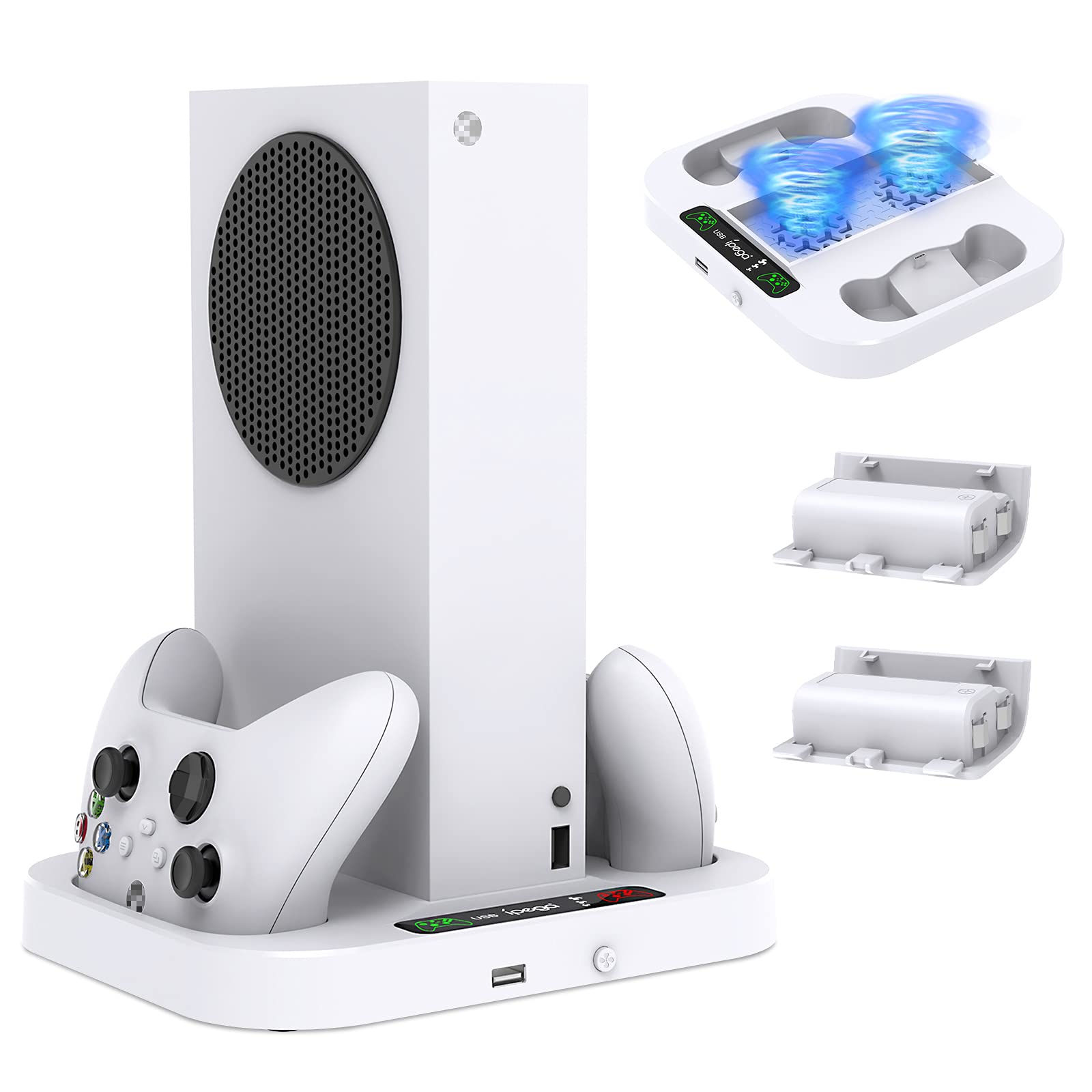 Buy Cooling Stand for Xbox Series S with Dual Controller Charger