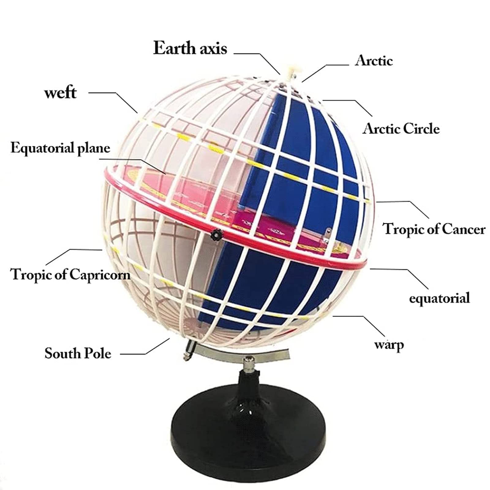 globus świata, Globus geograficzny o szerokości i długości geograficznej 32 cm/12