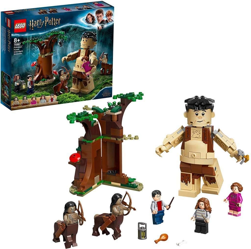 75967 Harry Potter Forbidden Forest: Umbridge’s Encounter Building Set with Giant Grawp and 2 Centaur Figures