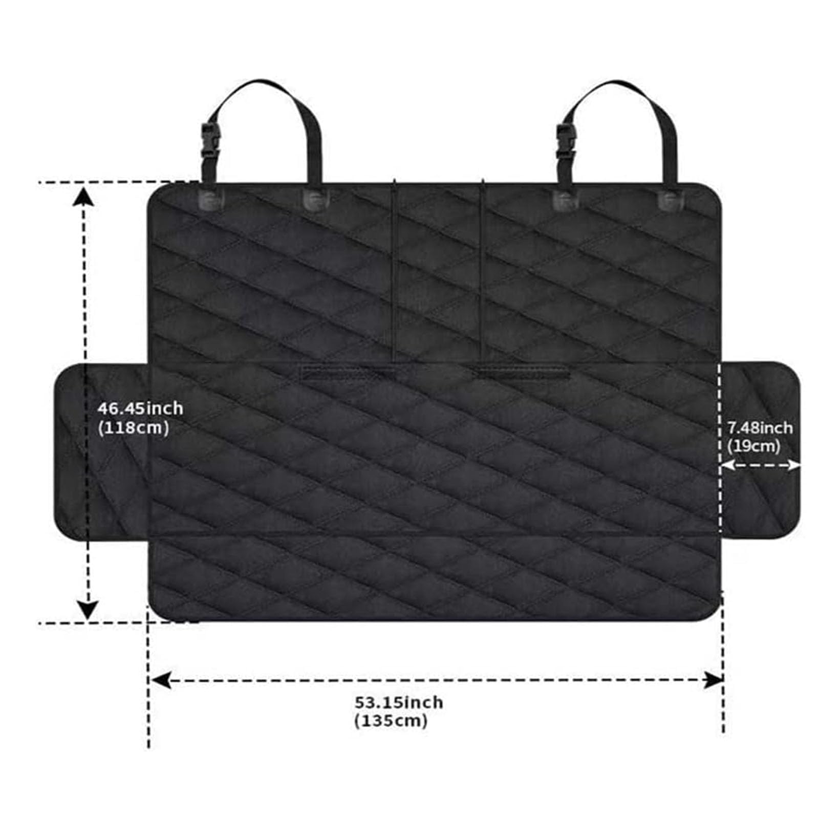 Housse de Siège d'auto pour Chien Banquette Arrière, pour Renault Trafic 3 Phase 3 2021-2024 2025 Protection Voiture Chien Protege Banquette Arriere