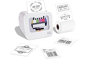 Xiaomi Impresora Portátil: Impresora Térmica BQ1 - Impresora Portátil Inalámbrica para iPhone y Android