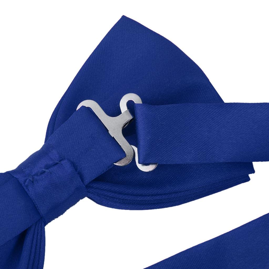 3pcs Men's Satin Bow Tie Cummerbund Hanky Handkerchief Royal Blue|Clothing Shoes & Accessories | Mens Accessories | Ties-image-18