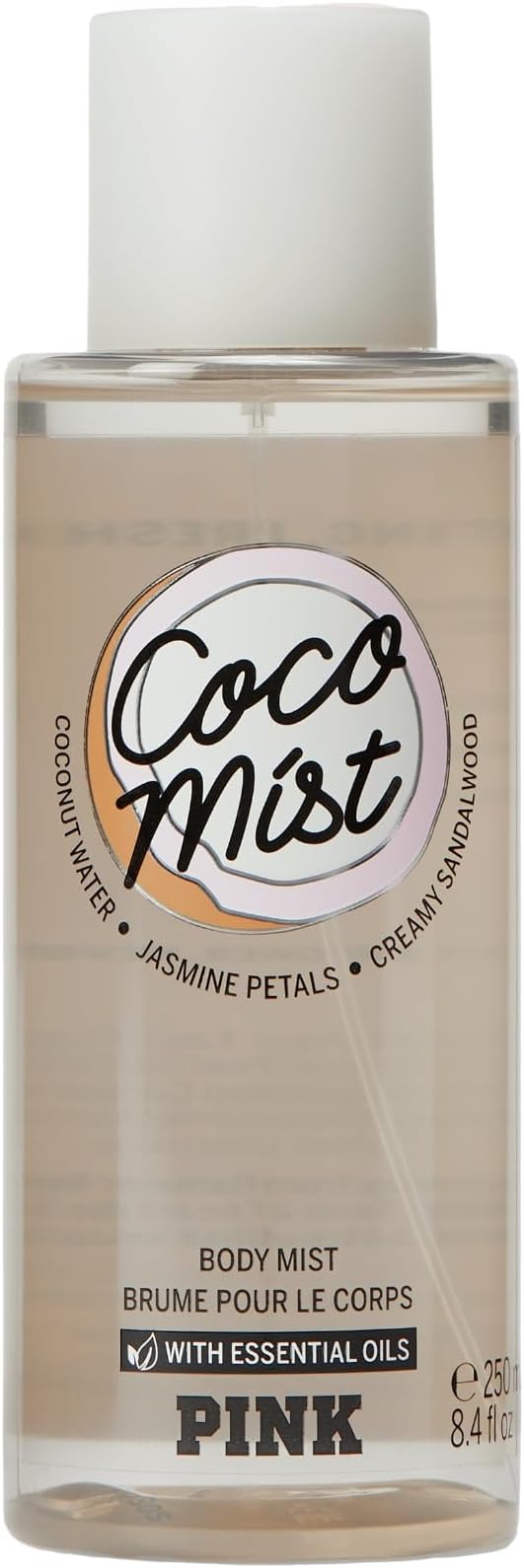 Victoria's Secret Pink Coco Body Mist with Essential Oils