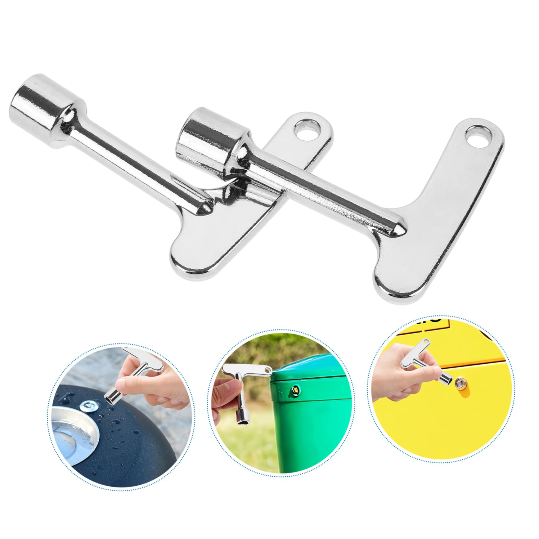 4er-Set Mülltonnenverschlüsse - Verstellbare Sicherheitsbänder Gegen Tiere