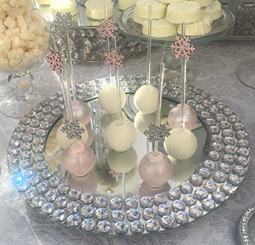 Weststone - Reusable Clear Lollipop Sticks Acrylic Rods Acrylic Sticks With Polished Ends For Cake Pops (100, 6") #TOP1