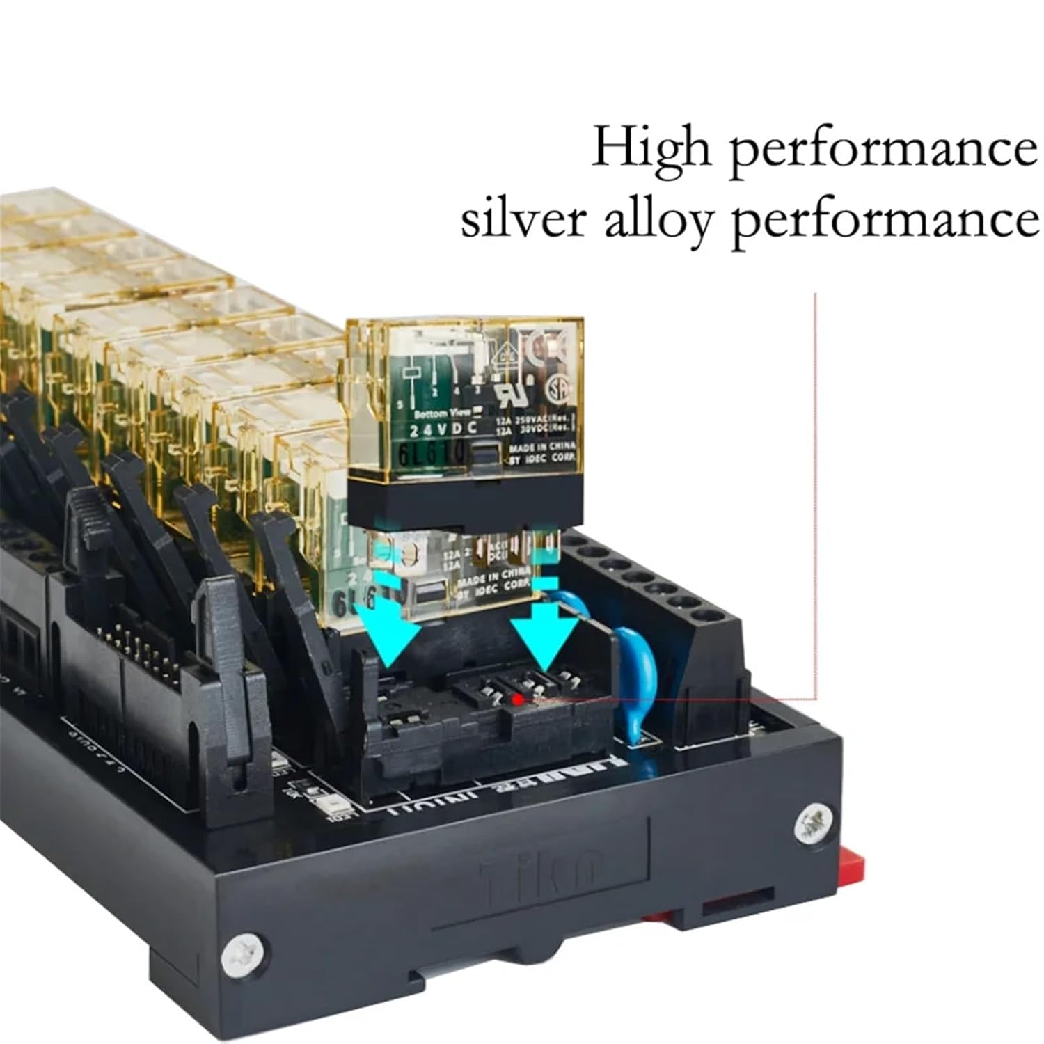 Trigger Relay Output Control Board Relay 4/8/10/12/16 Way Switch PNP NPN PLC 1Pcs(AC220V,16 Way 1NC1NO)