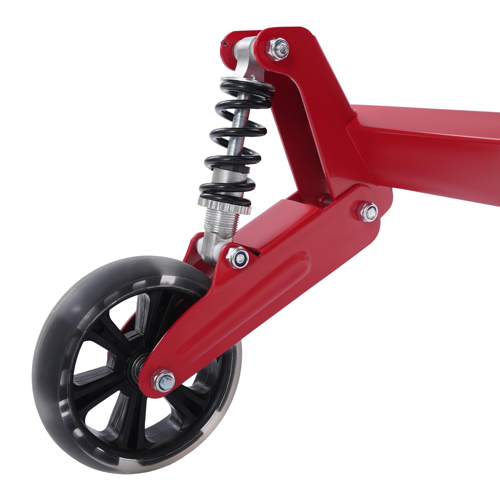 Siège d'hoverboard absorbant les chocs, rouge, accessoire pour hoverboard, kart réglable, deux ronds, auto-équilibre, pour adultes et enfants