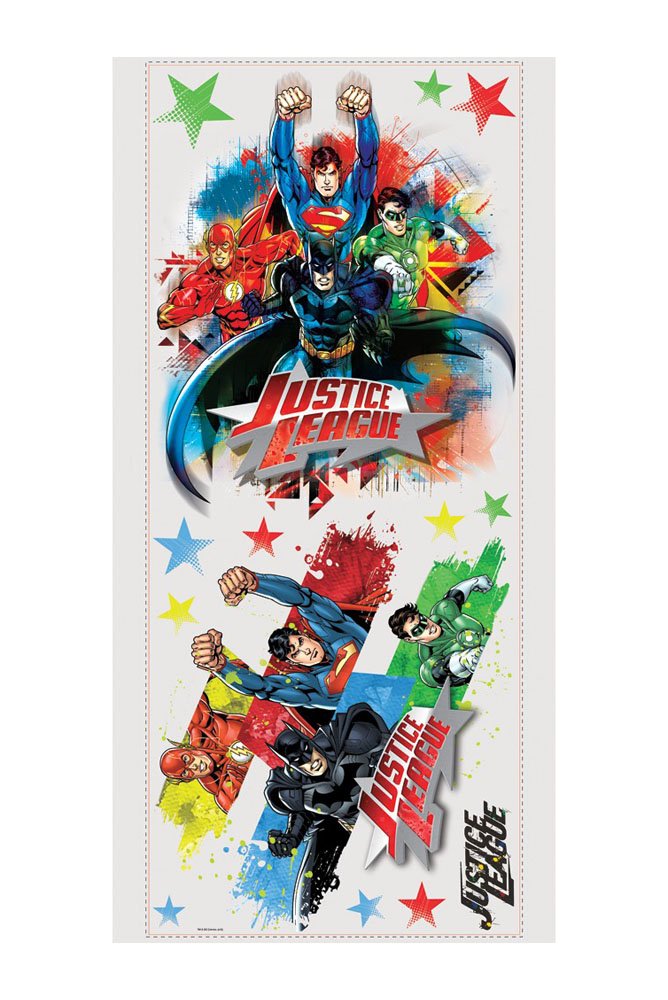 RoomMates RMK2165GM Justice League Peel and Stick Giant Wall Decals