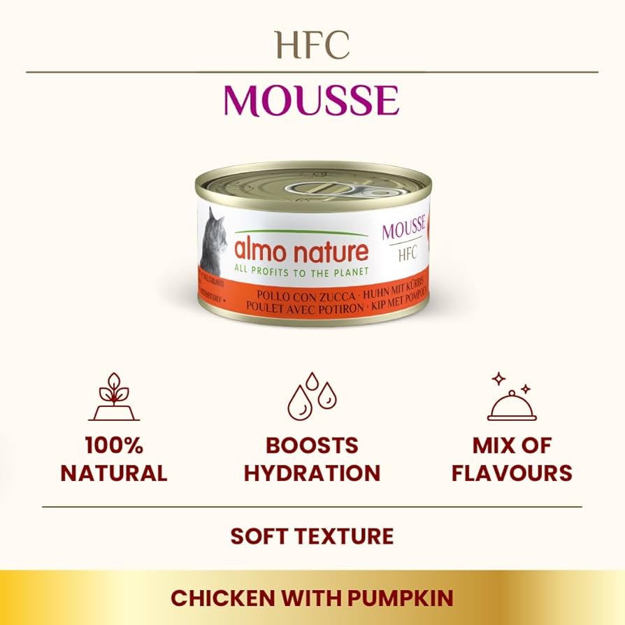 ALMO NATURE HFC Natural - Wet Cat Food Human Grade, Gluten Free Monoprotein UK U00a311.98 - UK