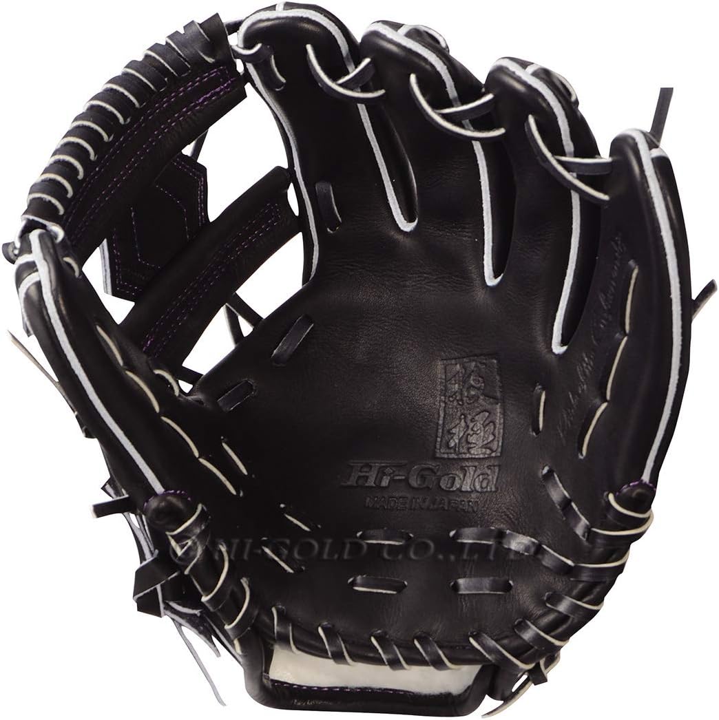 HIGOLD WKG5034 C-3 Grab, Black, Technical Origin Hard/Soft Multi-use, for Second Base and Playstops, Right Throwing