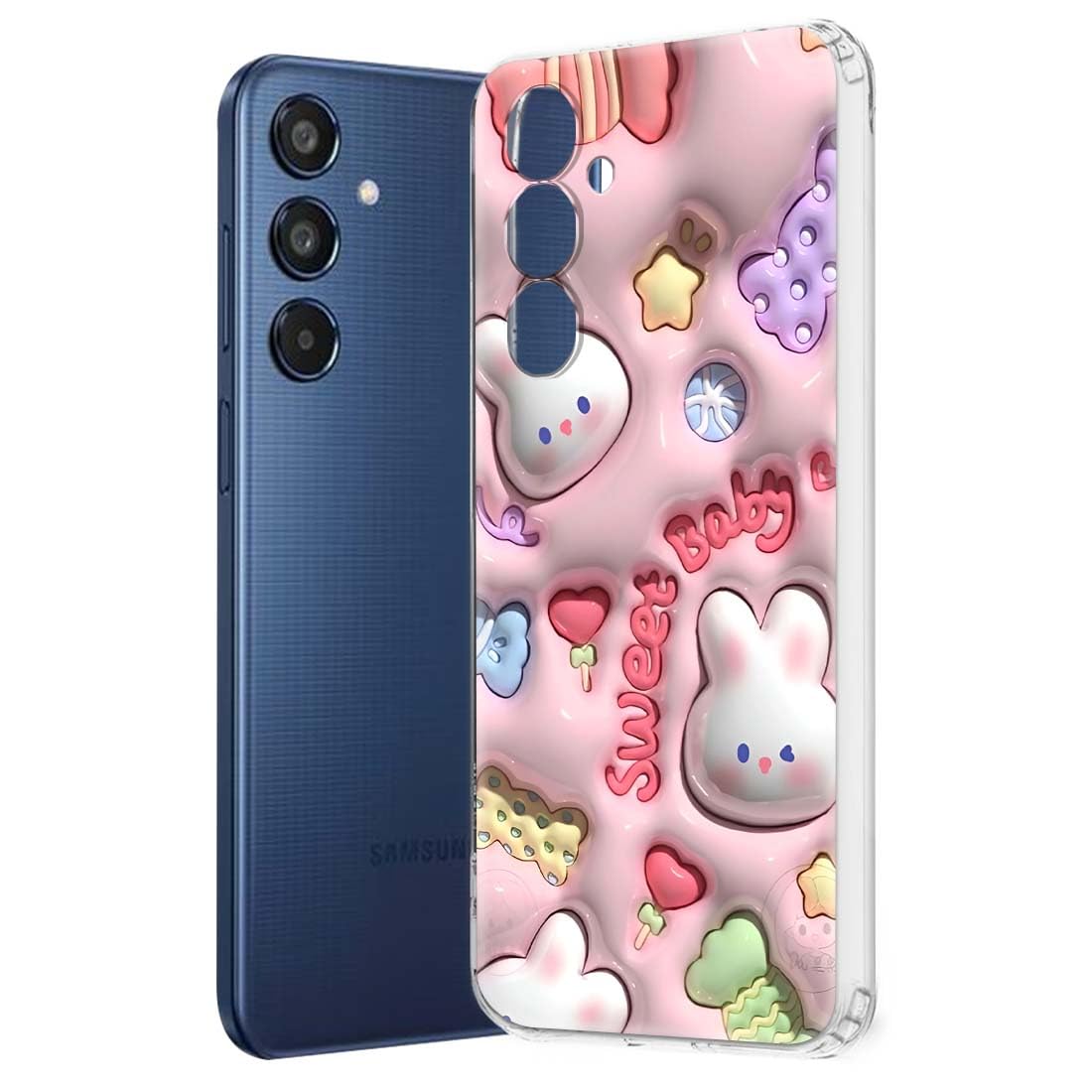 Nainz Soft Mobile Back Cover for Samsung Galaxy M35 5G (Silicone_Multicolor) (B0D9DDSWN8) Amazon Price History, Amazon Price Tracker