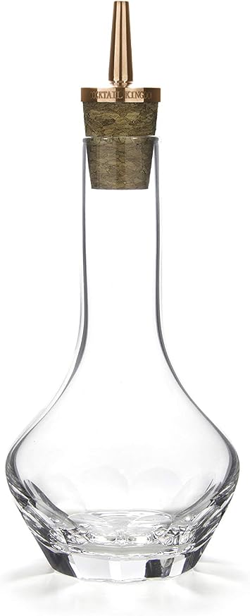 Beveled Bitters Bottle - Copper-Plated Dasher Top / 100ml 3.4oz