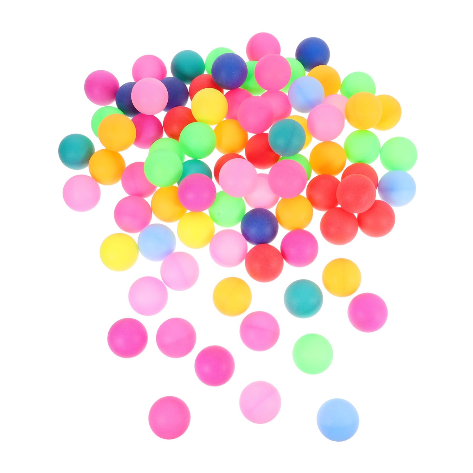 Mikikit 150Pcs Party Table Tennis Balls Durable Game Balls for Festivals Crafts and Entertainment Activities Wear Resistant Design