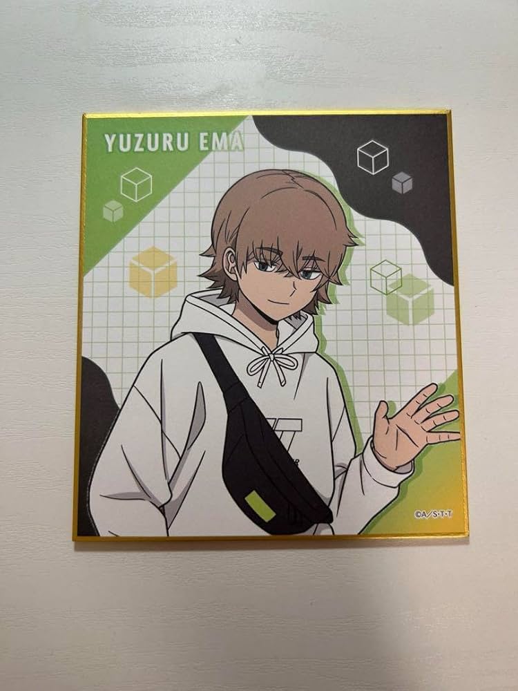 Amazon.co.jp: 絵馬ユズル 色紙 ワールドトリガー : ホビー