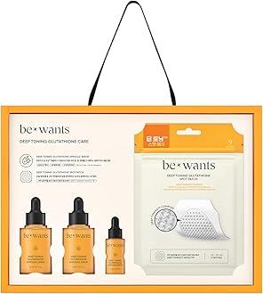 [K-Beauty] Bewants Deep Toning Glutathione Ampoule Serum | Korean Skincare with Vitamin C & Calendula Extract, 1.01 fl.oz & Bewants Deep Toning Glutathione Spot Patch