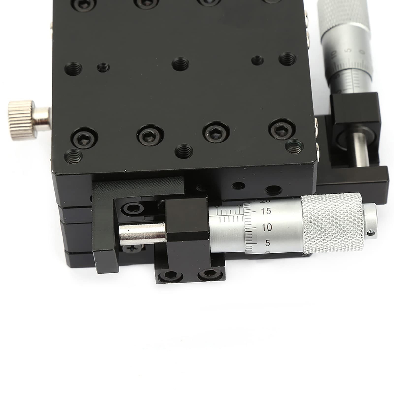 XY-Lineartisch Mikrometer Manueller Schiebetisch Trimmplattform Kreuzrollenstufen (SEMY60-AS 60 * 60 * 40mm) Andere Werkzeuge und Zubehör