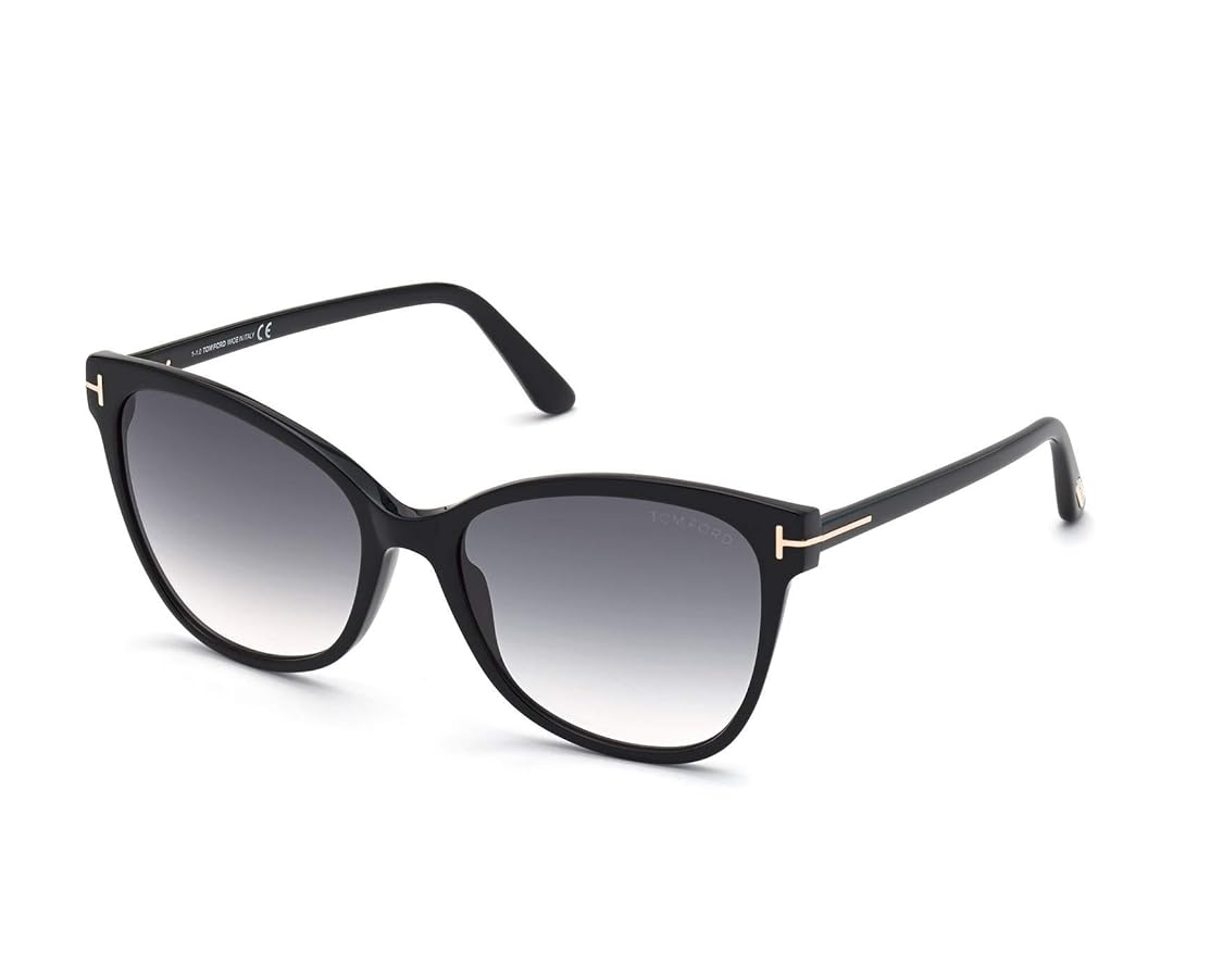 lady　0509 Amazon.com: Tom Ford ANI FT 0844 Shiny Black/Dark Grey