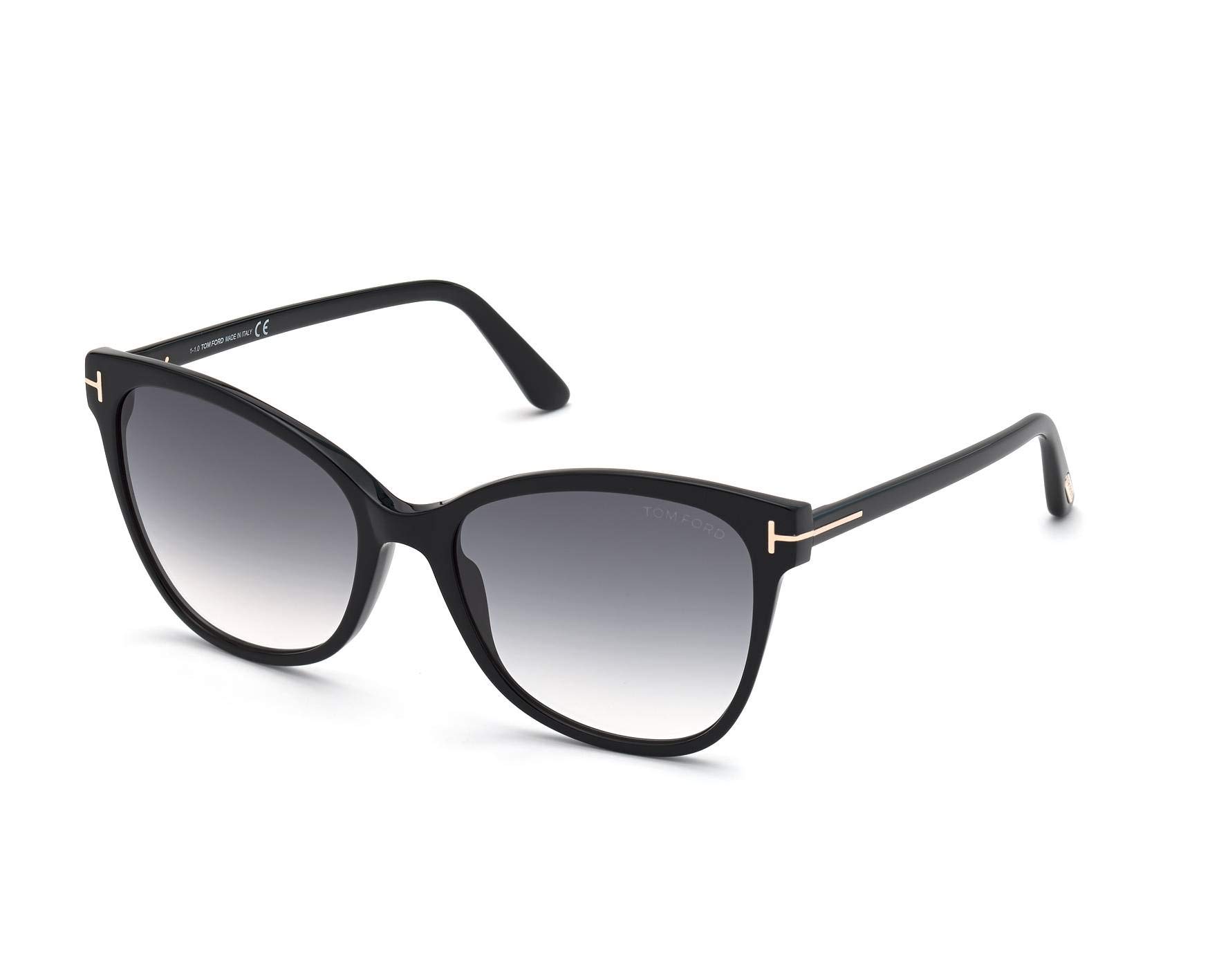 TOM FORD•サングラス Amazon | Tom Ford ANI FT 0844 女性 サングラス SHINY BLACK/DARK