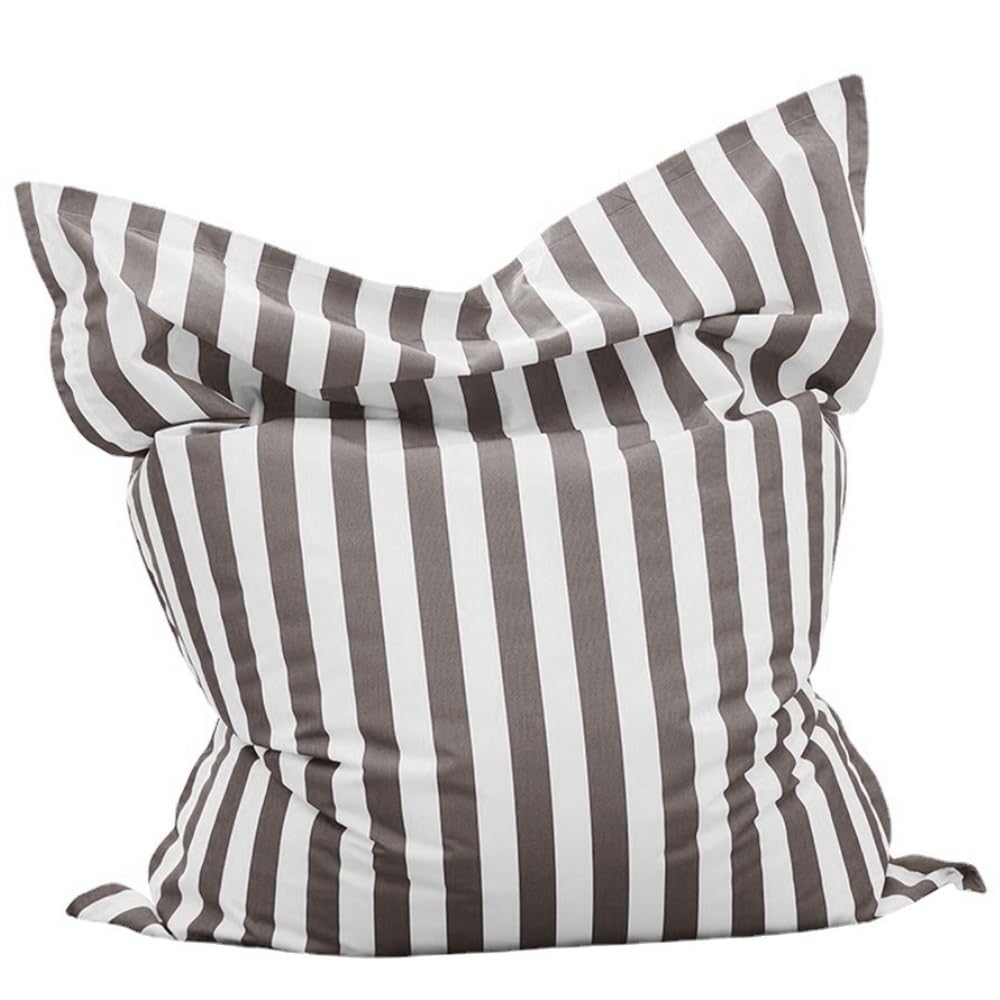 Pouf Flottant Pour Piscine (housse De Pouf Uniquement, Sans Remplissage), Housse De Pouf D'extérieur Housse De Pouf Imperméable D'extérieur, Sans Remplissage, Rayures, Flotteurs De Piscine, Radeau ( C