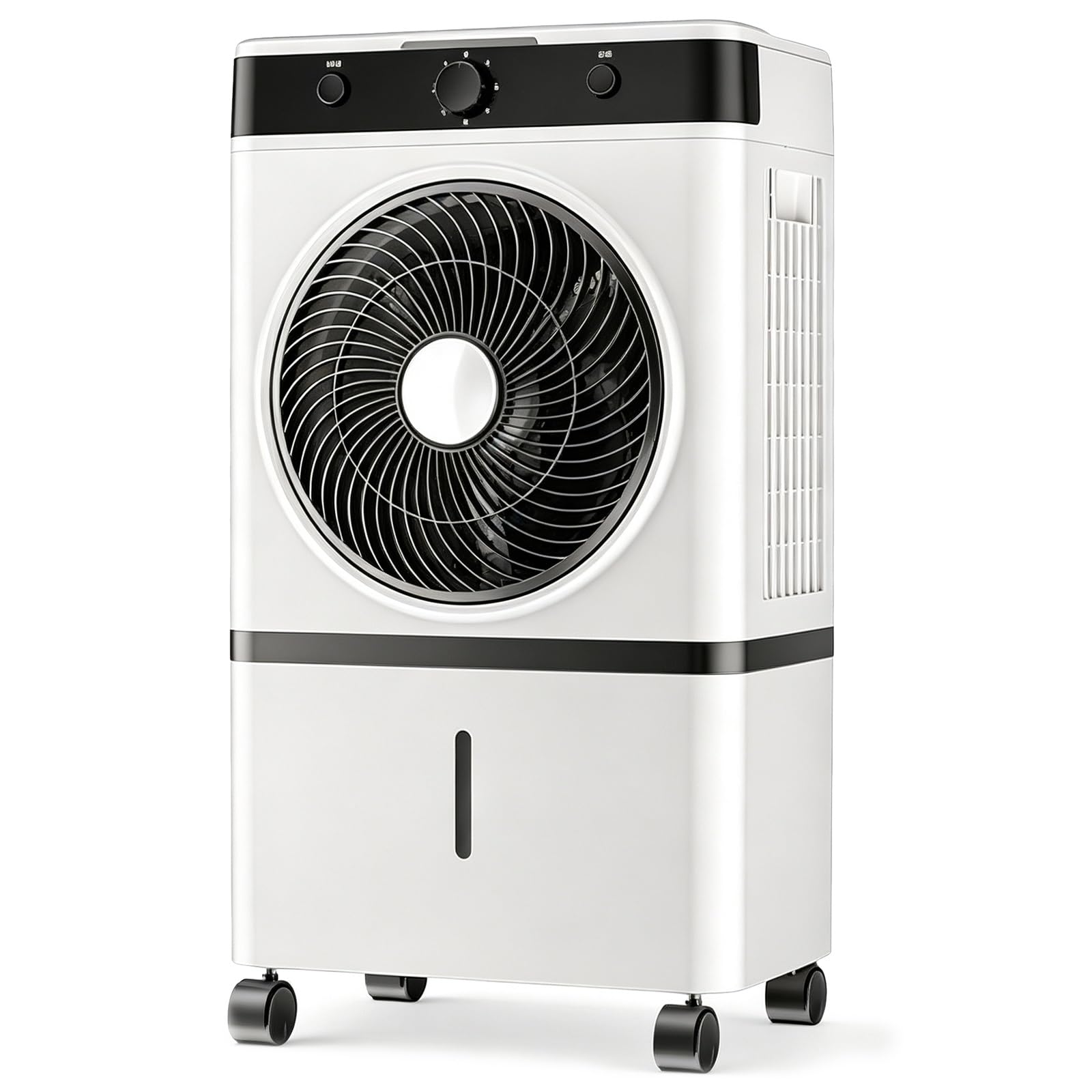 Evaporative Air Cooler 14L Large Water Tank 3 Speed 360° Wheels