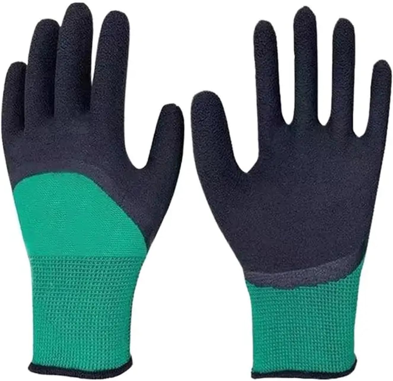 1Pair Gardening Gloves Latex Waterproof Horticultural Non-slip Protective Gear