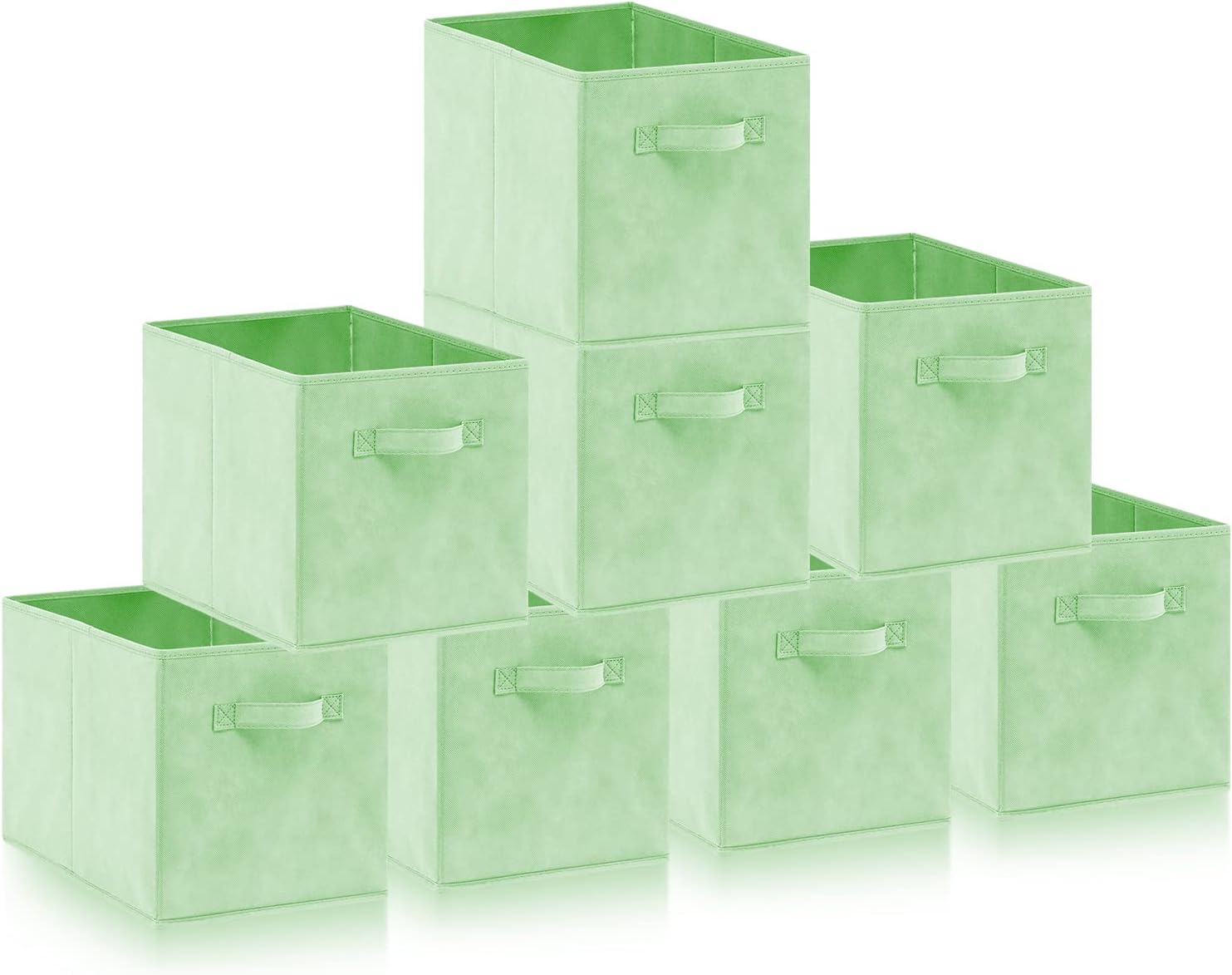 Amazing Tour 8 PCS Cube Storage Boxes 33x38x33 Foldable Fabric with