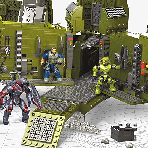 MEGA Construx GNB28 - Halo Infinite UNSC Pelican-Flugschiff, mit 2024 Bausteinen, Spielzeug ab 10 Jahren – Bild 7