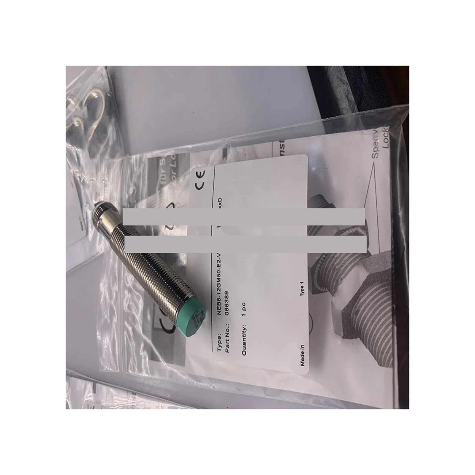 Détecteur de proximité industriel résistant aux vibrations M12 - 2