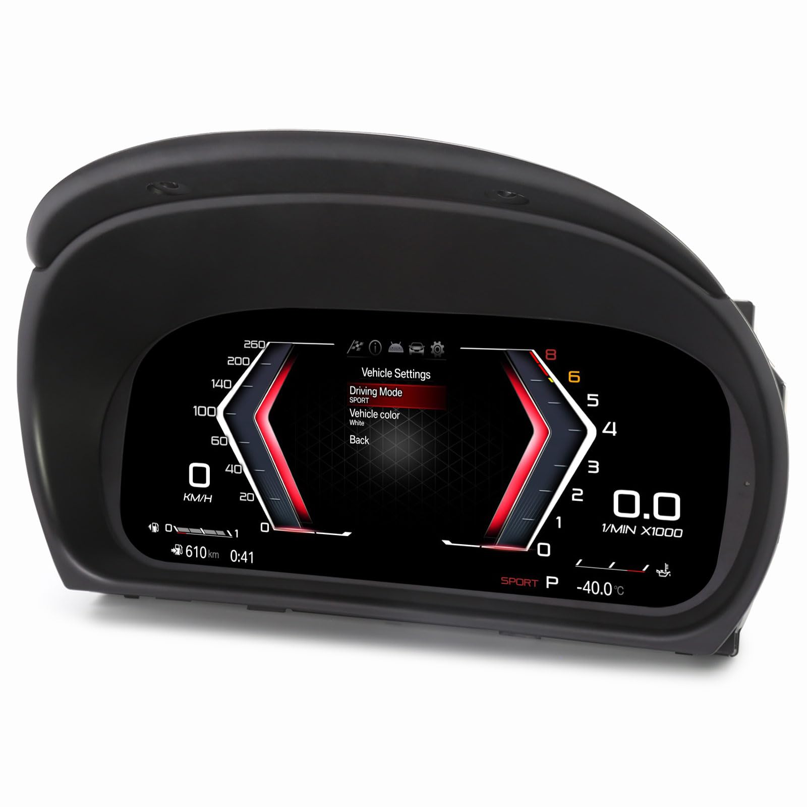 10" HD LCD Display digitale tachimetro per BMW 3 serie E90 E91 E92 E93 2005-2012 CCC/CIC tachimetro cruscotto cluster strumenti di ricambio 7-UI controllo volante LINUX 4 core Plug & Play