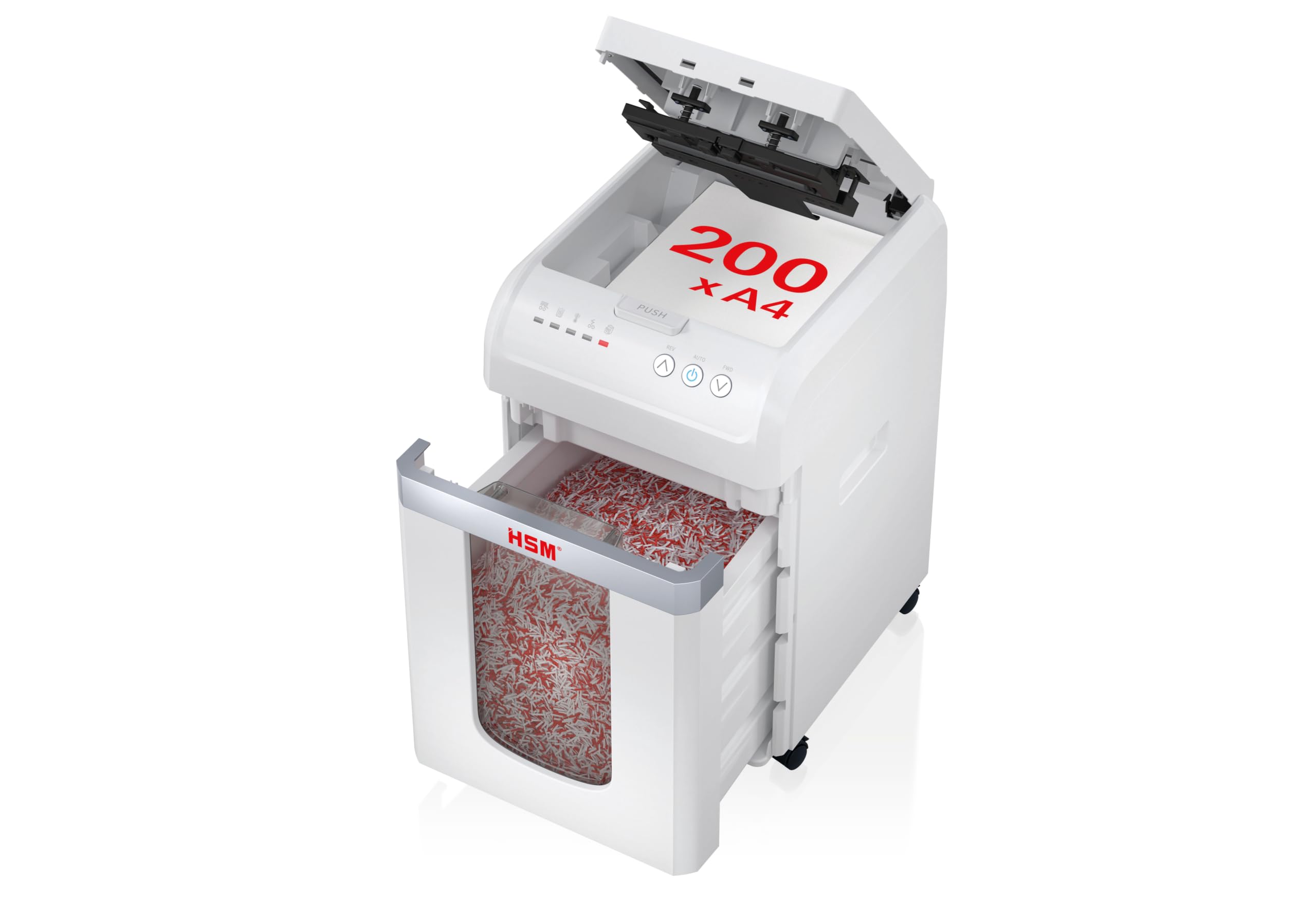 HSM Shredstar Autofeed X200pro Destructeur de Documents I Coupe Particules