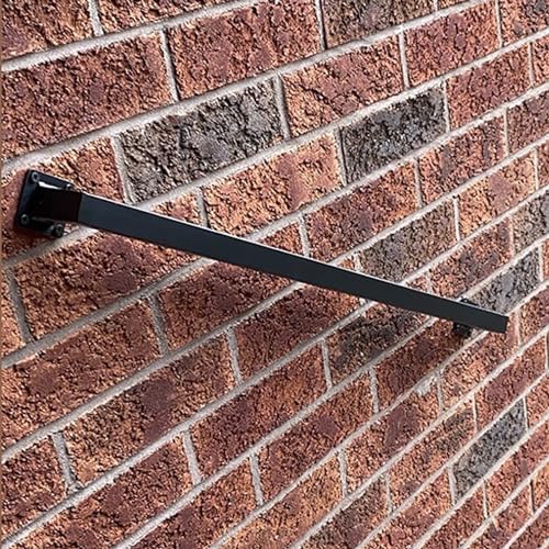 Rampes d'escalier en fer forgé de 360 cm avec support de sécurité - 2