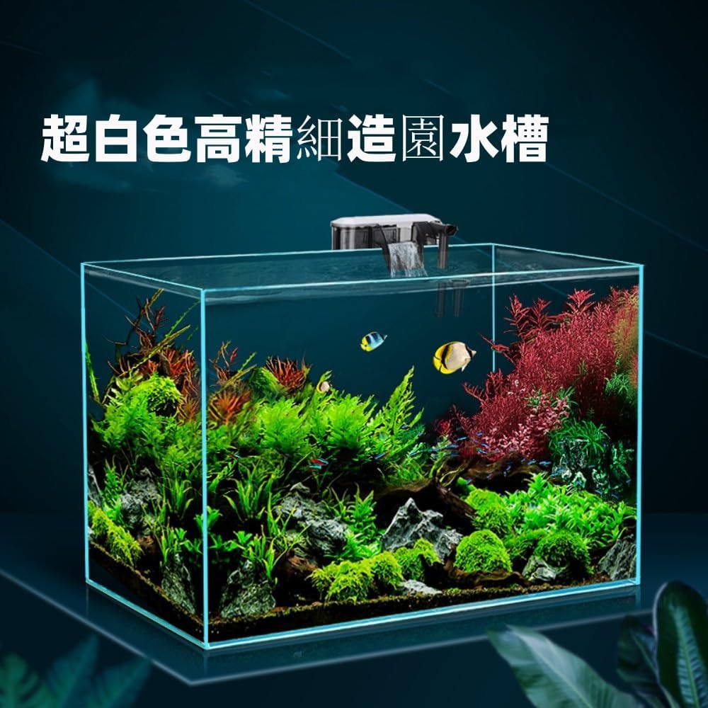 Amazon | 60cmオールガラス水槽 フレームレス 金魚鉢 熱帯魚メダカ飼育