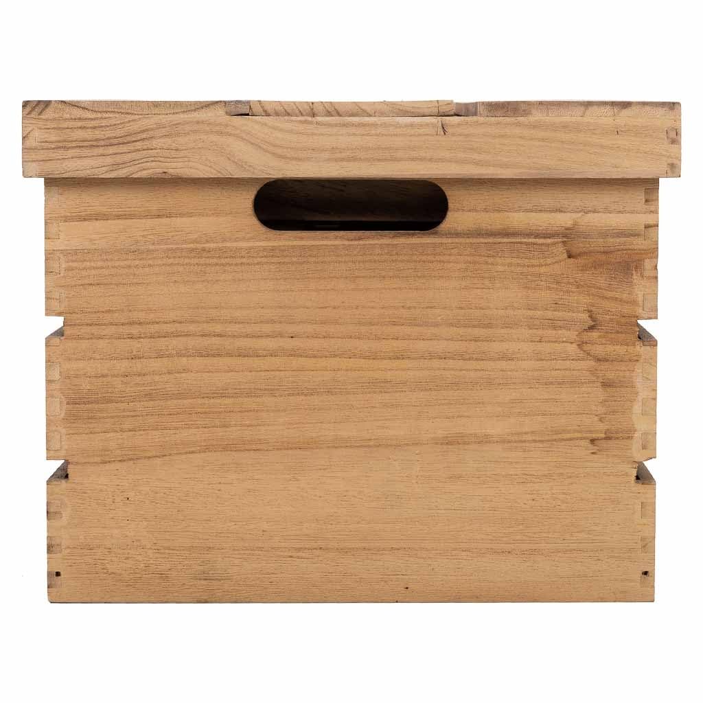 Bedruckte Holzkisten 3er Set 42x31x24h-36x25x20h-30x19x16h cm