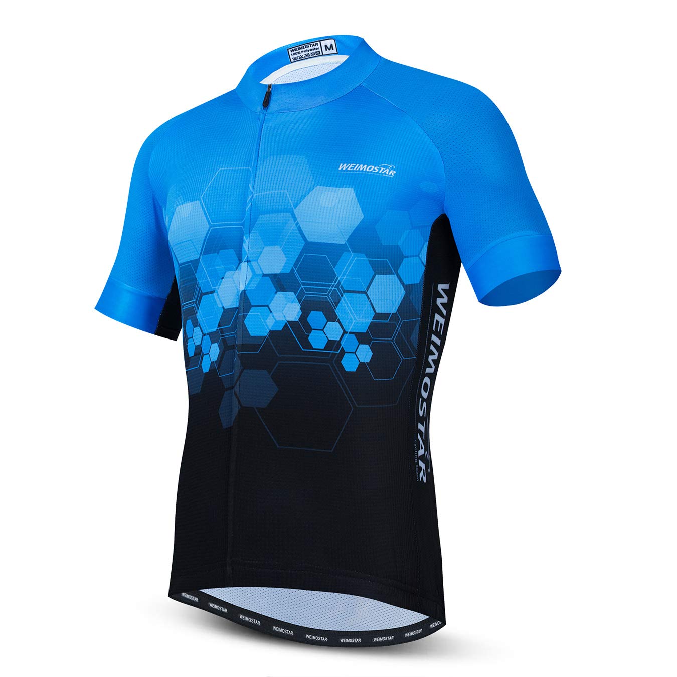 Cycling Jerseys Men, Bike Shirt for Male Breathable Cycling Clothing Quick Dry Short Sleeve Bicycle Clothes