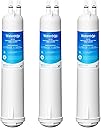 Waterdrop EDR3RXD1 Replacement for Everydrop® Filter 3, 4396841, 4396710, Kenmore® 46-9083, 46-9030, WD-F08 Refrigerator Water Filter, 3 Filters