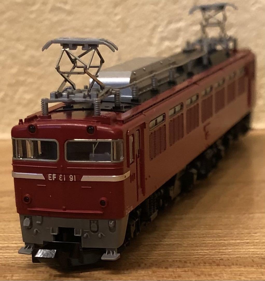 ＥＦ81形交直流電気機関車　4台セット　鉄道模型 EF81形交直流電気機関車 4台セット 鉄道模型