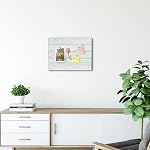 Planches en bois Imprimez le panneau d'effacement à sec de surface magnétique 12 x 16 planche blanche décorative pouces pour le mur avec le design, sans cadre sans éraillage pour le Mur (planche,4030,1pc)