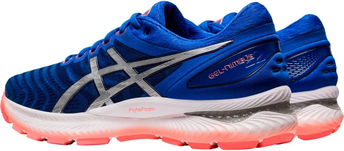 ASICS Men's Gel-Nimbus 22 Running Shoes 6 Tuna Blue/Pure Silver