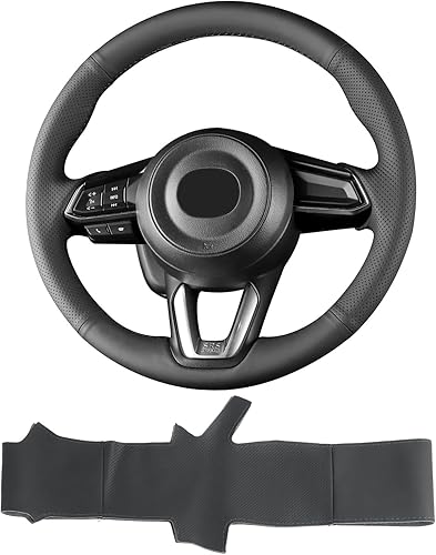 Funda de cuero de microfibra cosida a mano para Mazda 3/2017-2020 Mazda CX-5 Mazda 6/2016-2020 CX-9/2018 2019 2020 CX-3