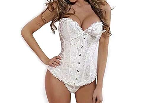theredthread S burlesque corset ホワイト THEREDTHREAD】S burlesque corset