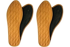 Galadan Osimihome Thin Odor-Fighting Cinnamon Shoe Inserts (Cinnamon Scent)