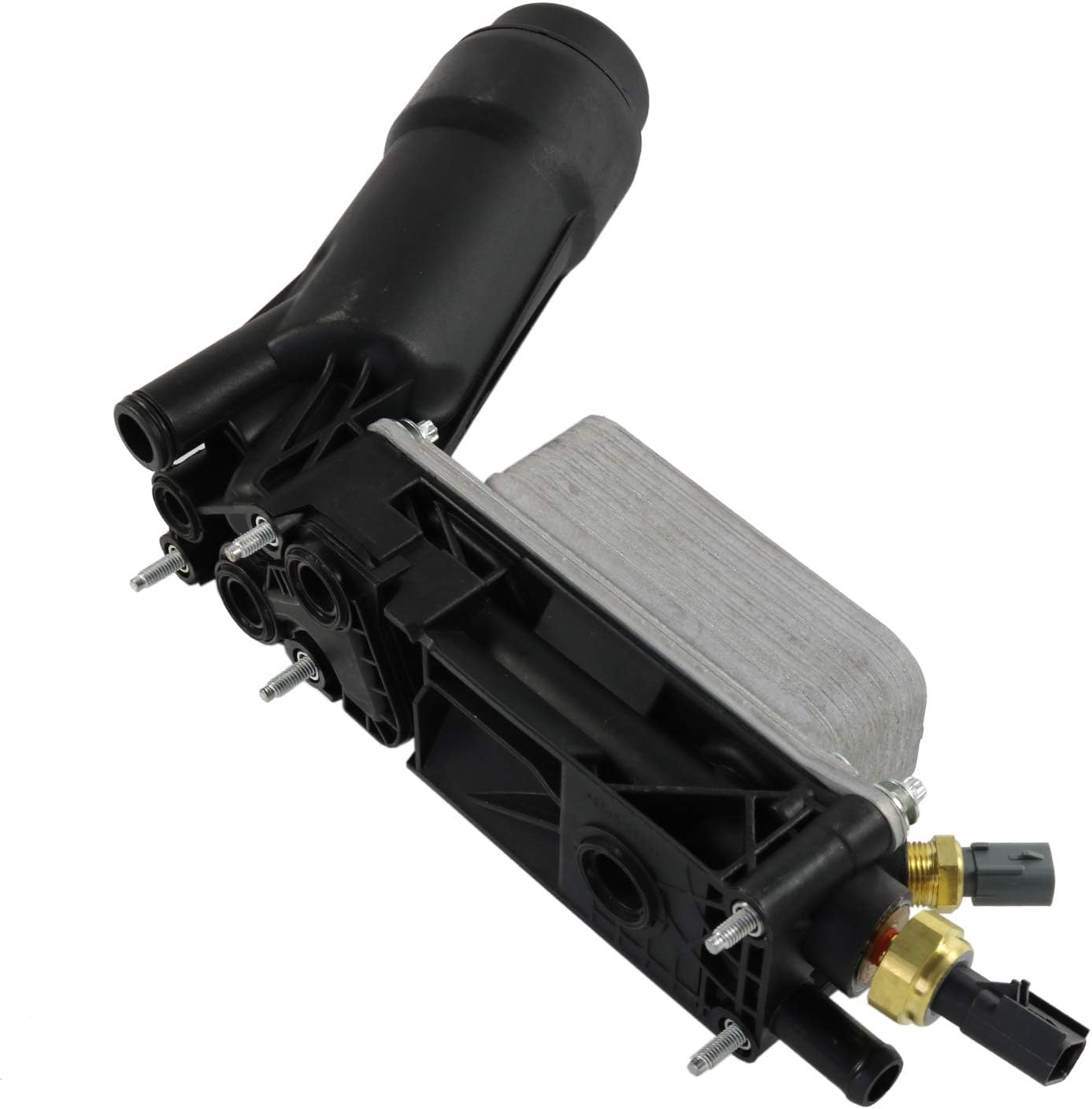 JDMSPEED New Oil Filter Adapter Housing 5184294AE Replacement For Chrysler Dodge Jeep 3.6L V6 2011-2013