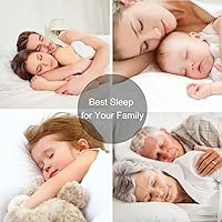 Vista 8 de Edredón de lujo para todas las estaciones, estilo pintuck, 100% algodón orgánico, tamaño Queen de 98 x 98 pulgadas, edredón plisado de 3 piezas