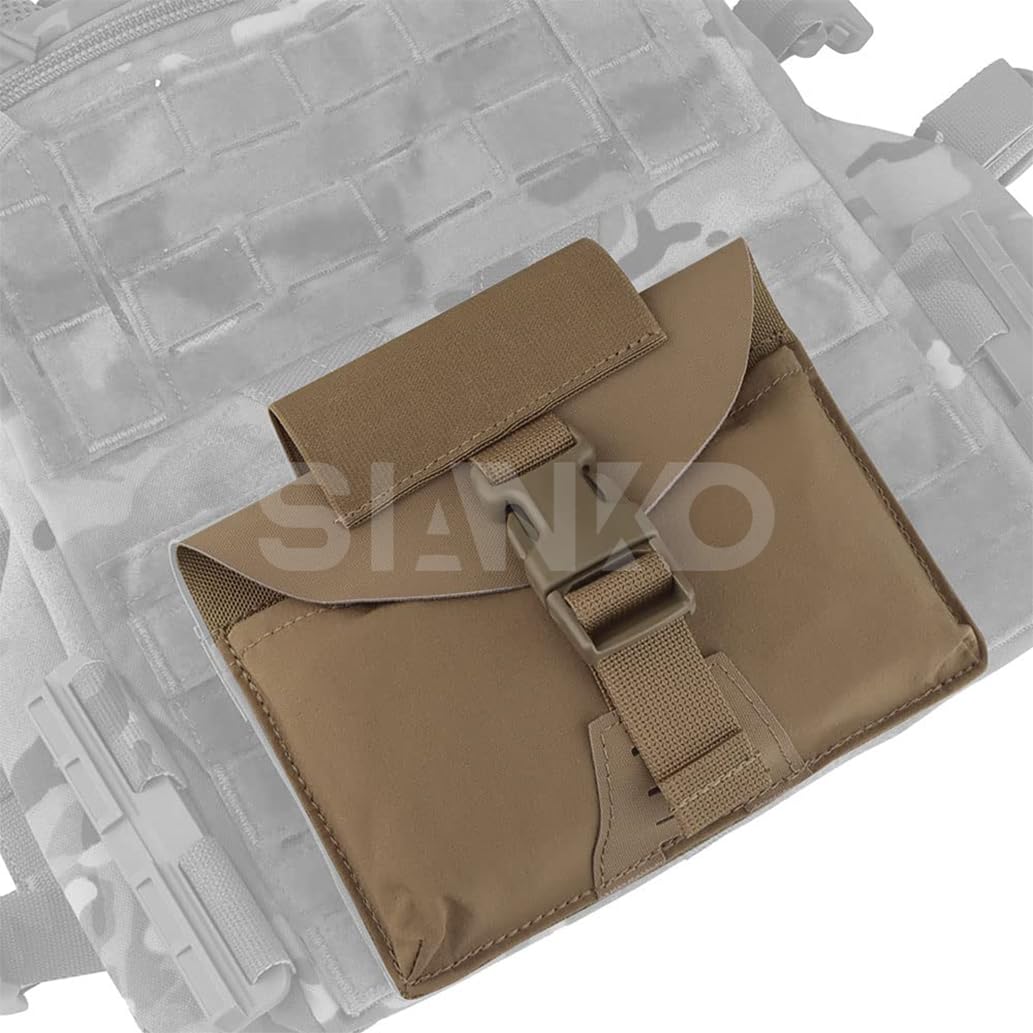 Bolsa táctica para exteriores IFAK Molle, kits de primeros auxilios, caza, airsoft, paintball, emergencia médica, liberación rápida, bolsa EMT portátil con torniquete, Tan, Talla única