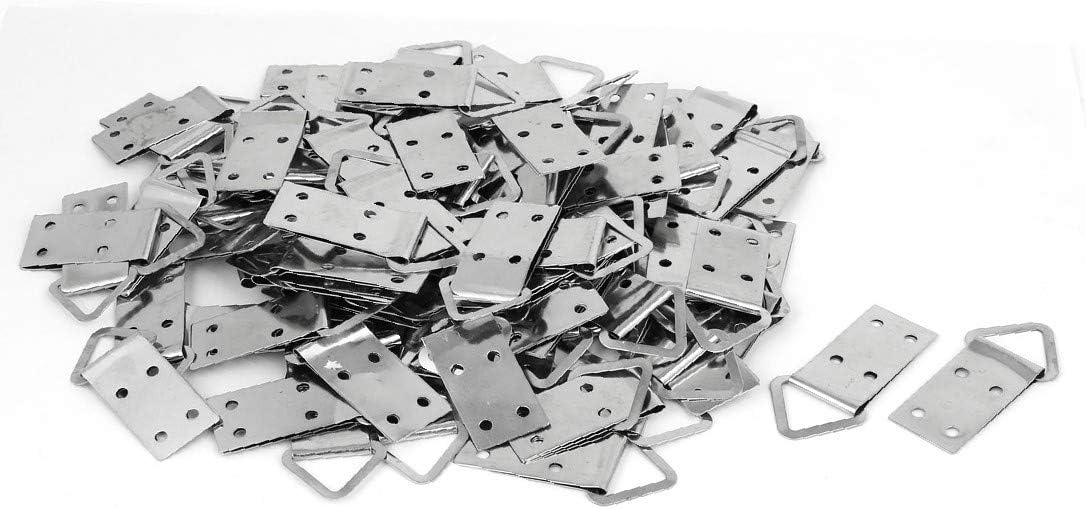 New Lon0167 4 Hole Featured Triangle D-Ring Picture reliable efficacy Photo Frame Hanging Metal Strap Hanger 100PCS(id:85b dd 39 911)