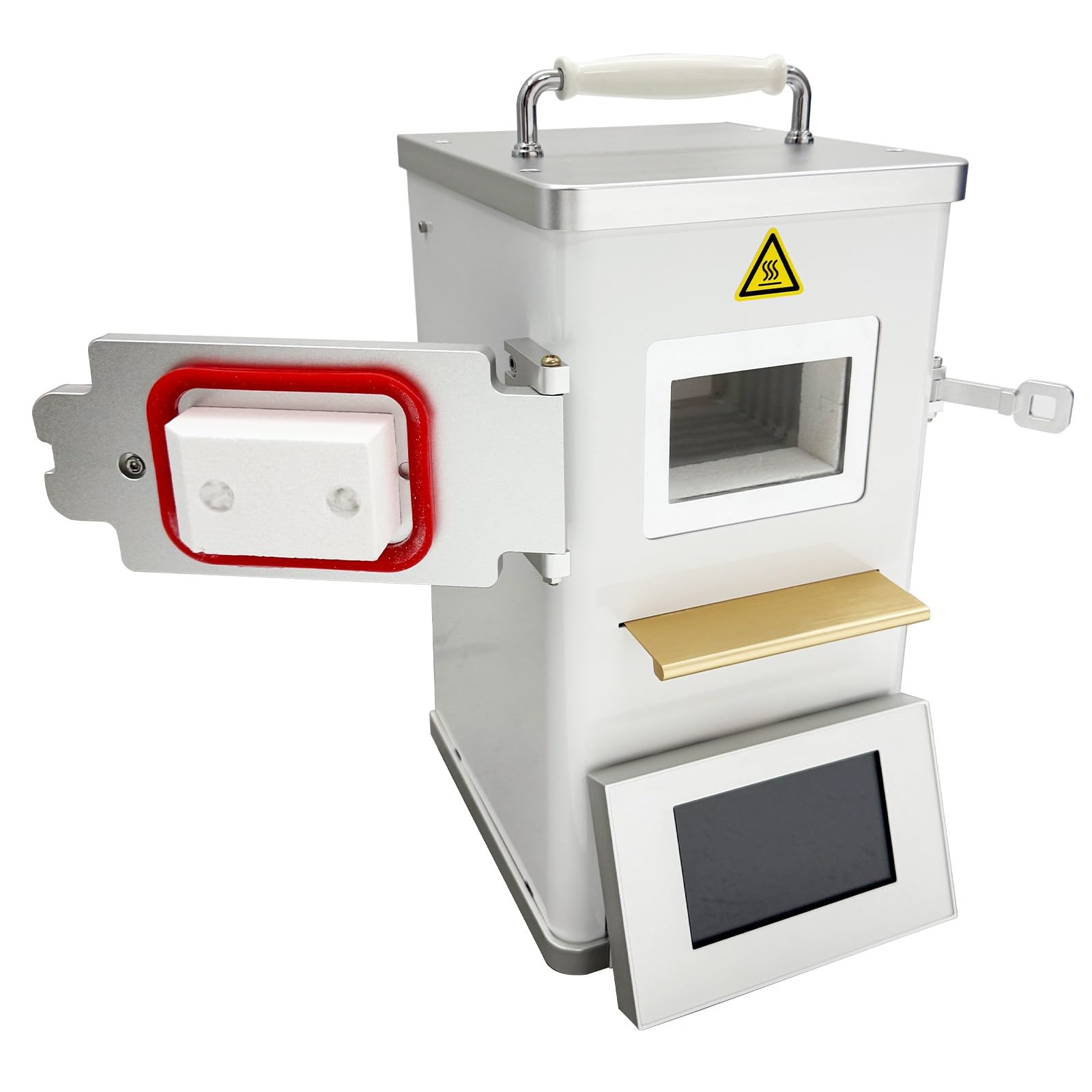 Rear view of the BEILOCKERY Portable 8-in-1 Resistance Furnace showing power input