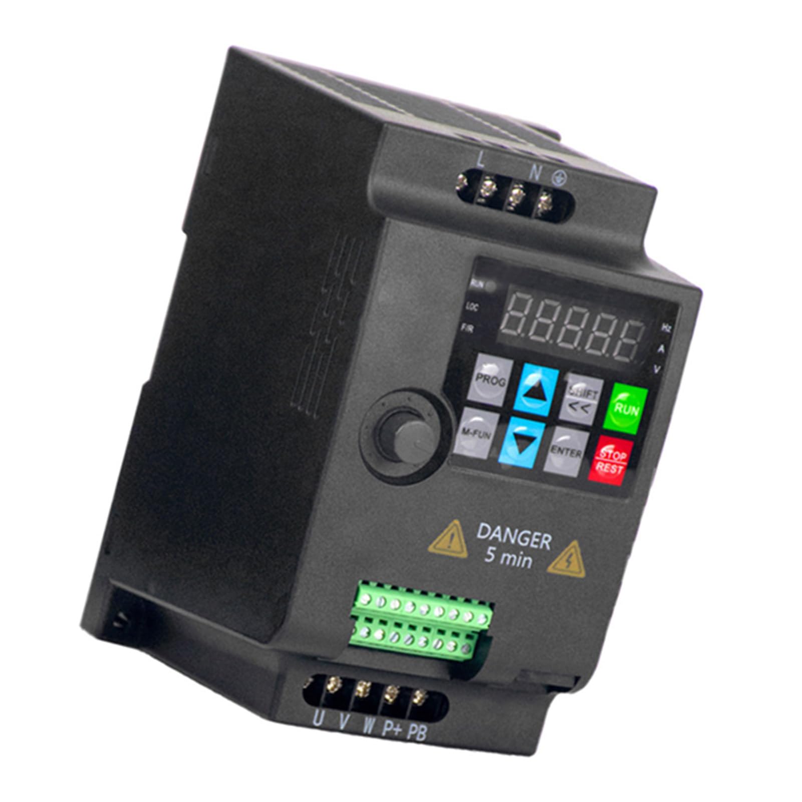 Inverter Vettoriale Controllo Efficiente della velocità del Motore per Piccoli Spazi Convertitore VFD Dal Design Classico per Motore AC220V (1,5 kW)